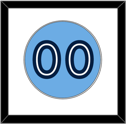 Toronto Number - Alternate Light Blue - Essential Tier 1