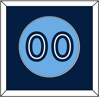 Toronto Number - Alternate Light Blue - Essential Tier 2