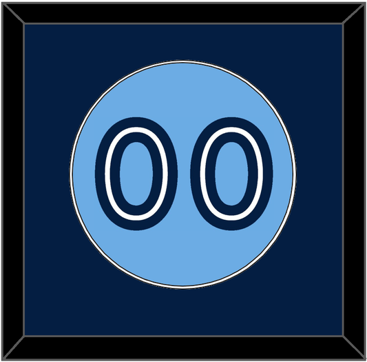 Toronto Number - Alternate Light Blue - Essential Tier 2