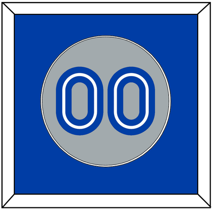 Toronto Number - Road Gray (1989-1996) - Essential Tier 2