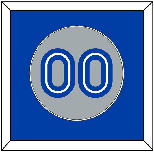 Toronto Number - Road Gray (1989-1996) - Essential Tier 2