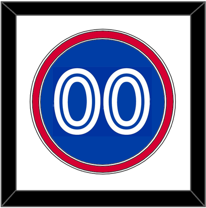 Toronto Number - Alternate Blue - Signature Tier 1
