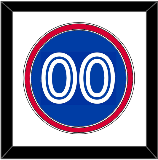 Toronto Number - Alternate Blue - Signature Tier 1