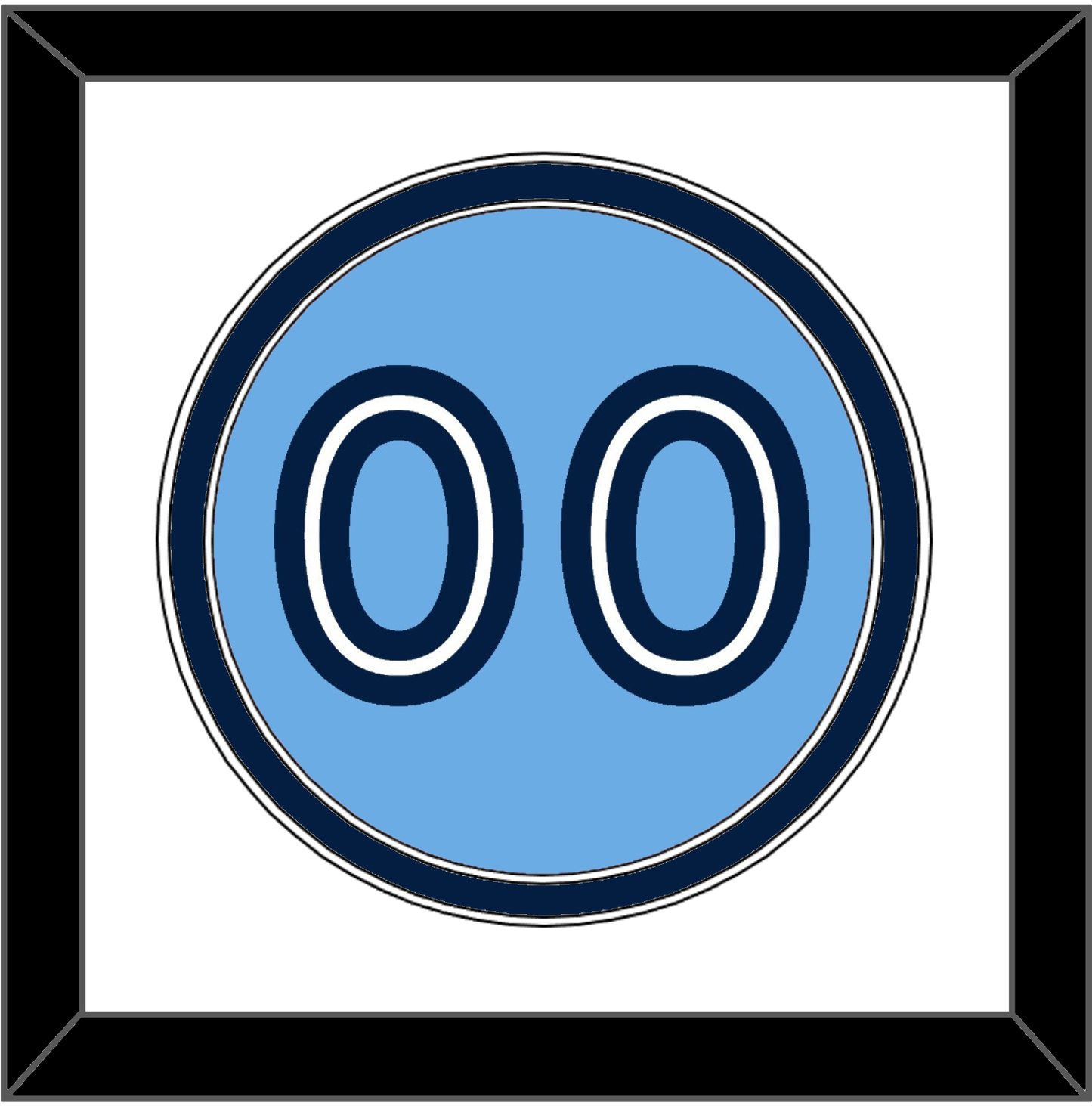 Toronto Number - Alternate Light Blue - Signature Tier 1
