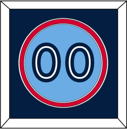 Toronto Number - Alternate Light Blue - Signature Tier 3