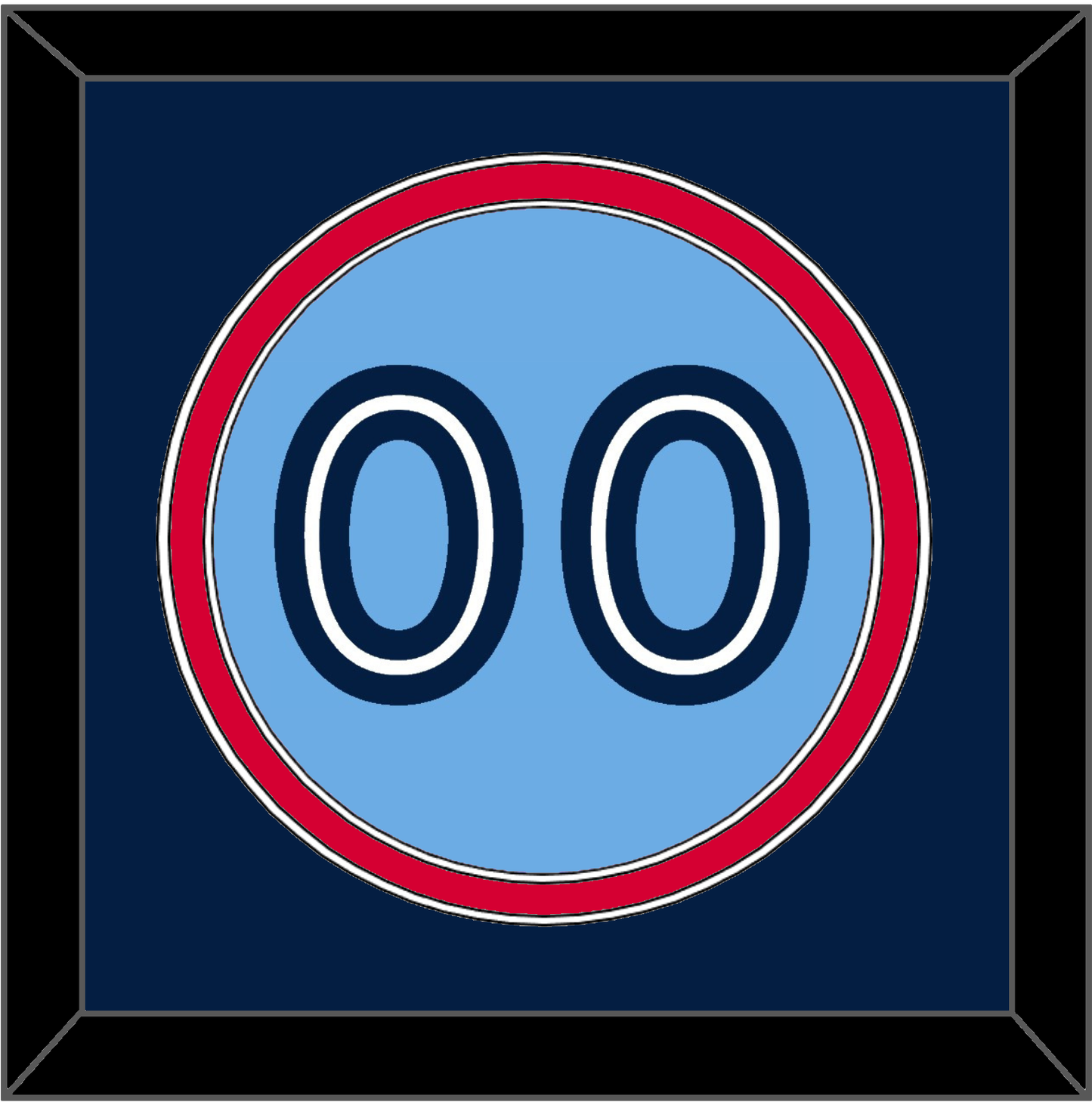 Toronto Number - Alternate Light Blue - Signature Tier 3
