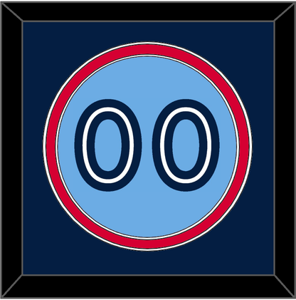 Toronto Number - Alternate Light Blue - Signature Tier 3