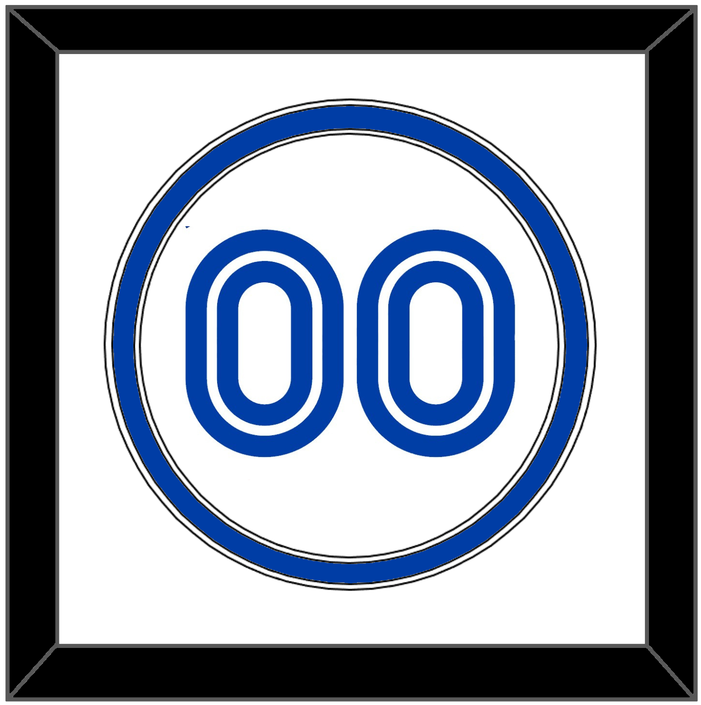 Toronto Number - Home White (1981-1996) - Signature Tier 1