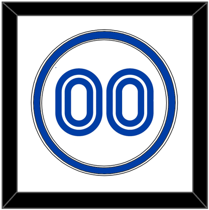 Toronto Number - Home White (1981-1996) - Signature Tier 1