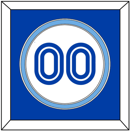 Toronto Number - Home White (1981-1996) - Signature Tier 2