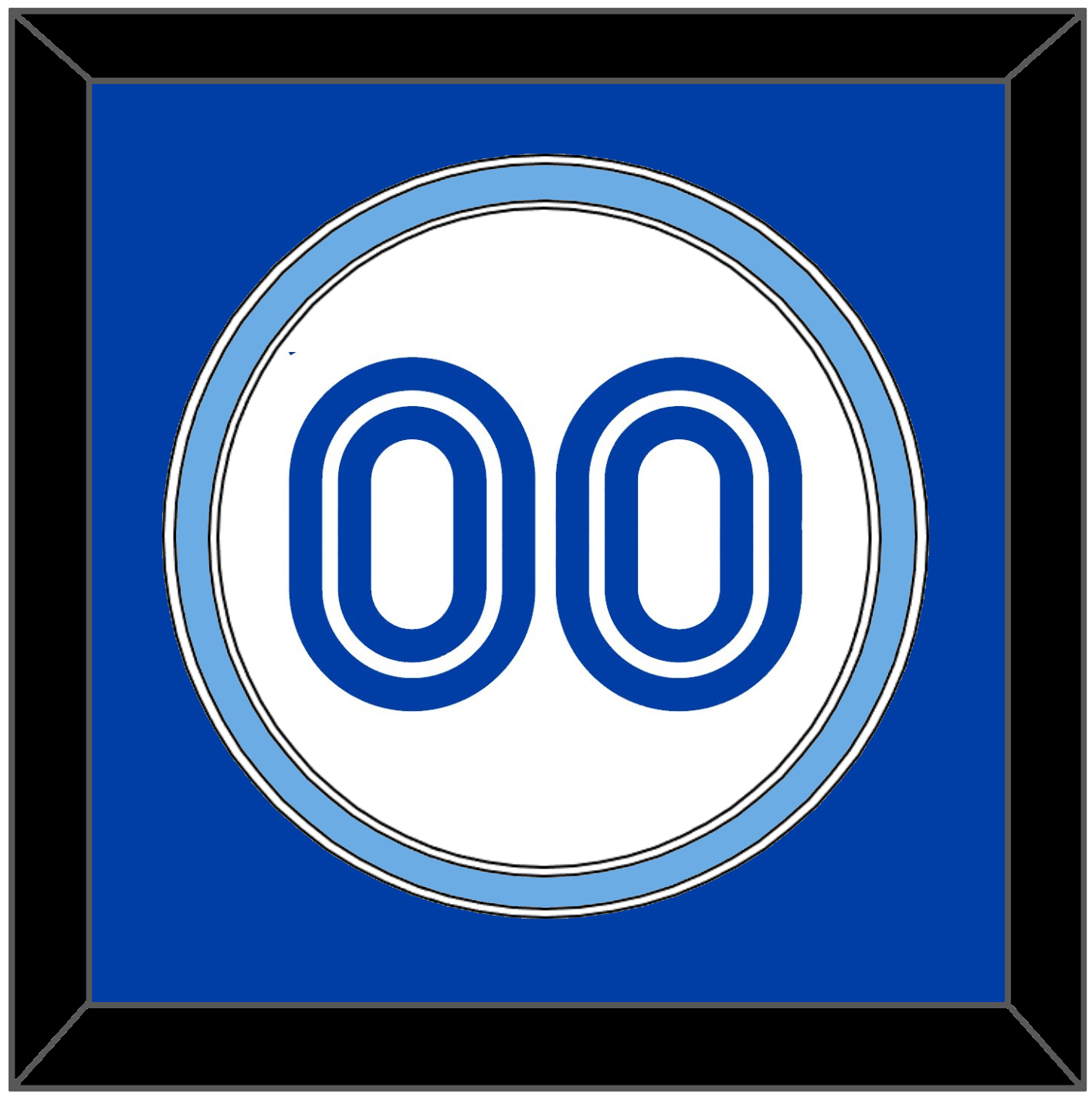 Toronto Number - Home White (1981-1996) - Signature Tier 2
