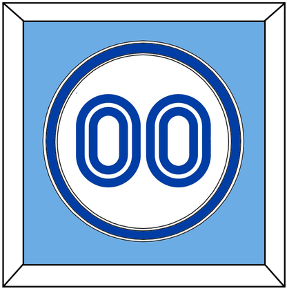 Toronto Number - Home White (1981-1996) - Signature Tier 3