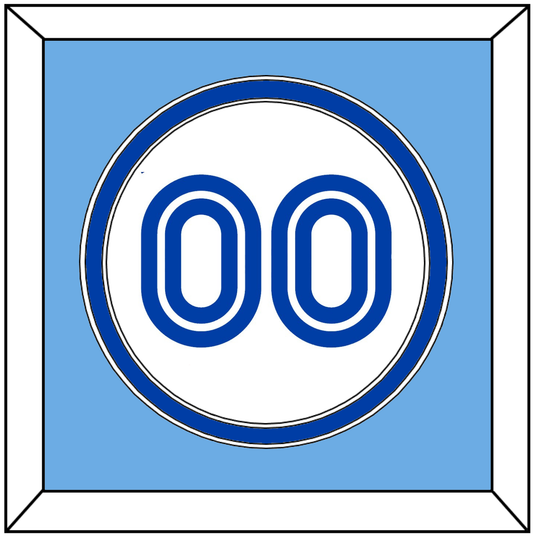 Toronto Number - Home White (1981-1996) - Signature Tier 3