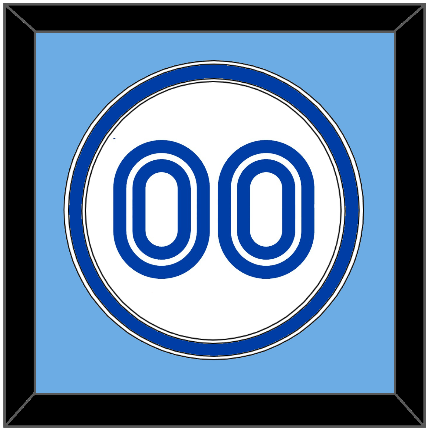 Toronto Number - Home White (1981-1996) - Signature Tier 3