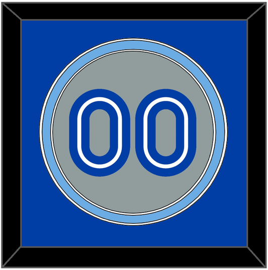 Toronto Number - Road Gray (1989-1996) - Signature Tier 2
