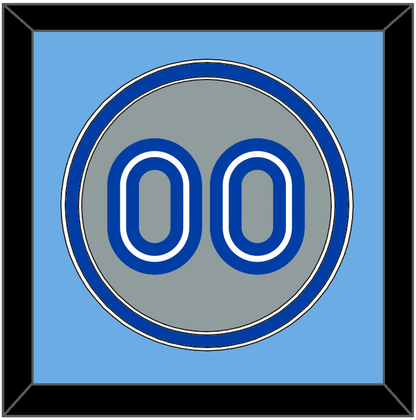 Toronto Number - Road Gray (1989-1996) - Signature Tier 3