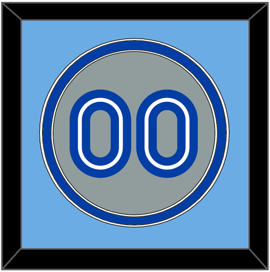 Toronto Number - Road Gray (1989-1996) - Signature Tier 3