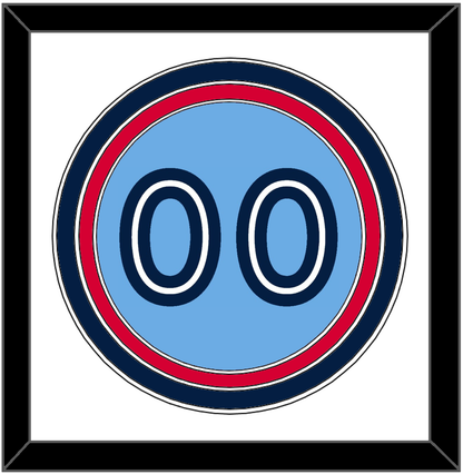 Toronto Number - Alternate Light Blue - Premier Tier 1