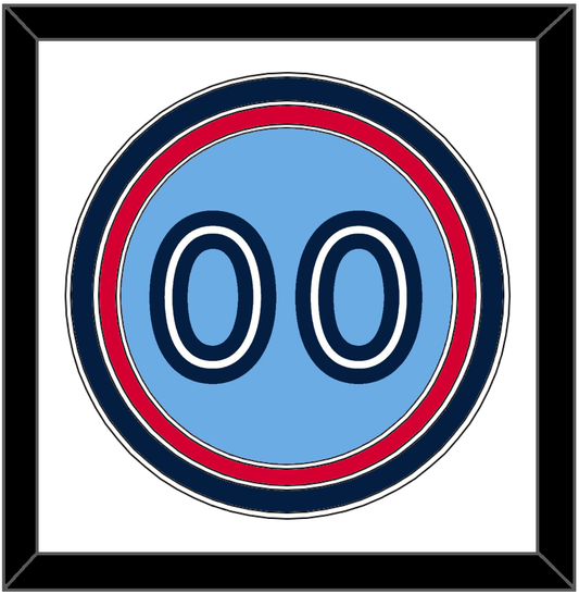 Toronto Number - Alternate Light Blue - Premier Tier 1