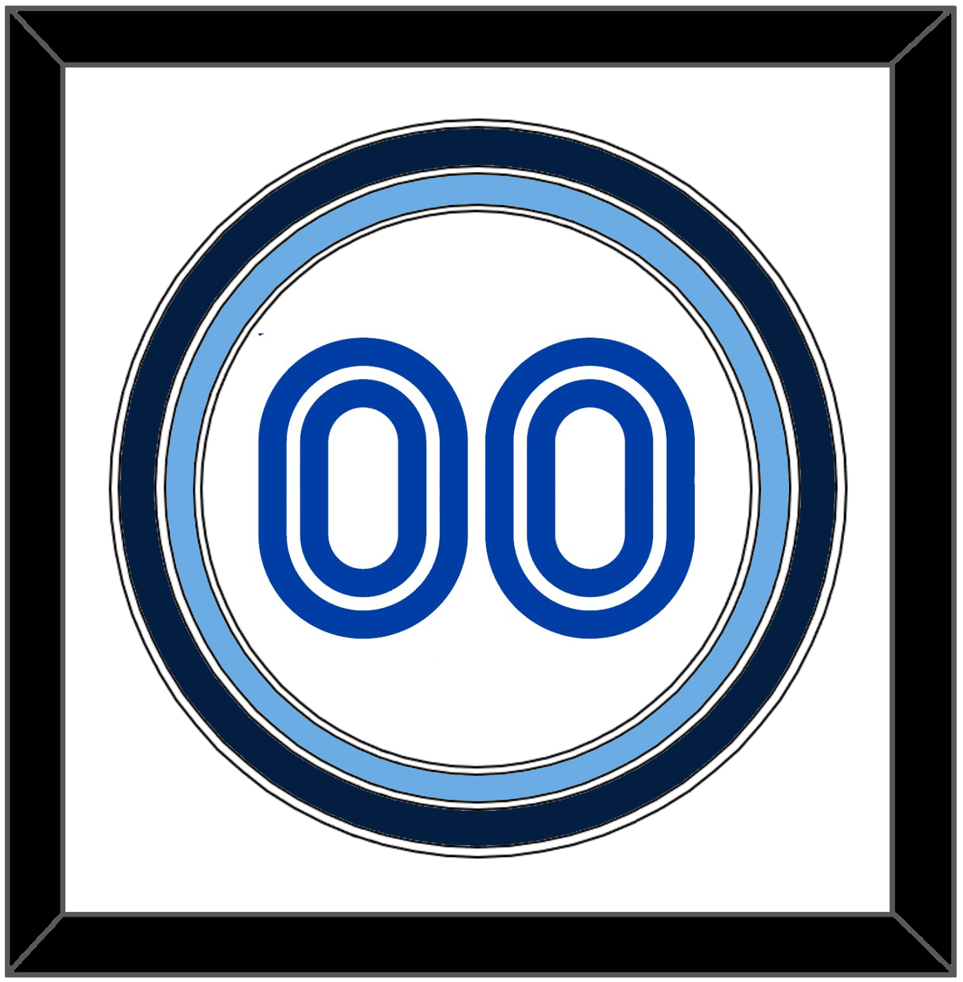 Toronto Number - Home White (1981-1996) - Premier Tier 1