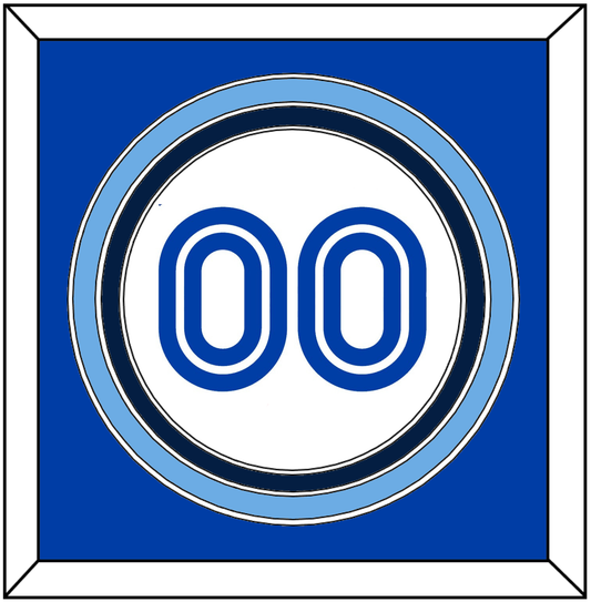 Toronto Number - Home White (1981-1996) - Premier Tier 3