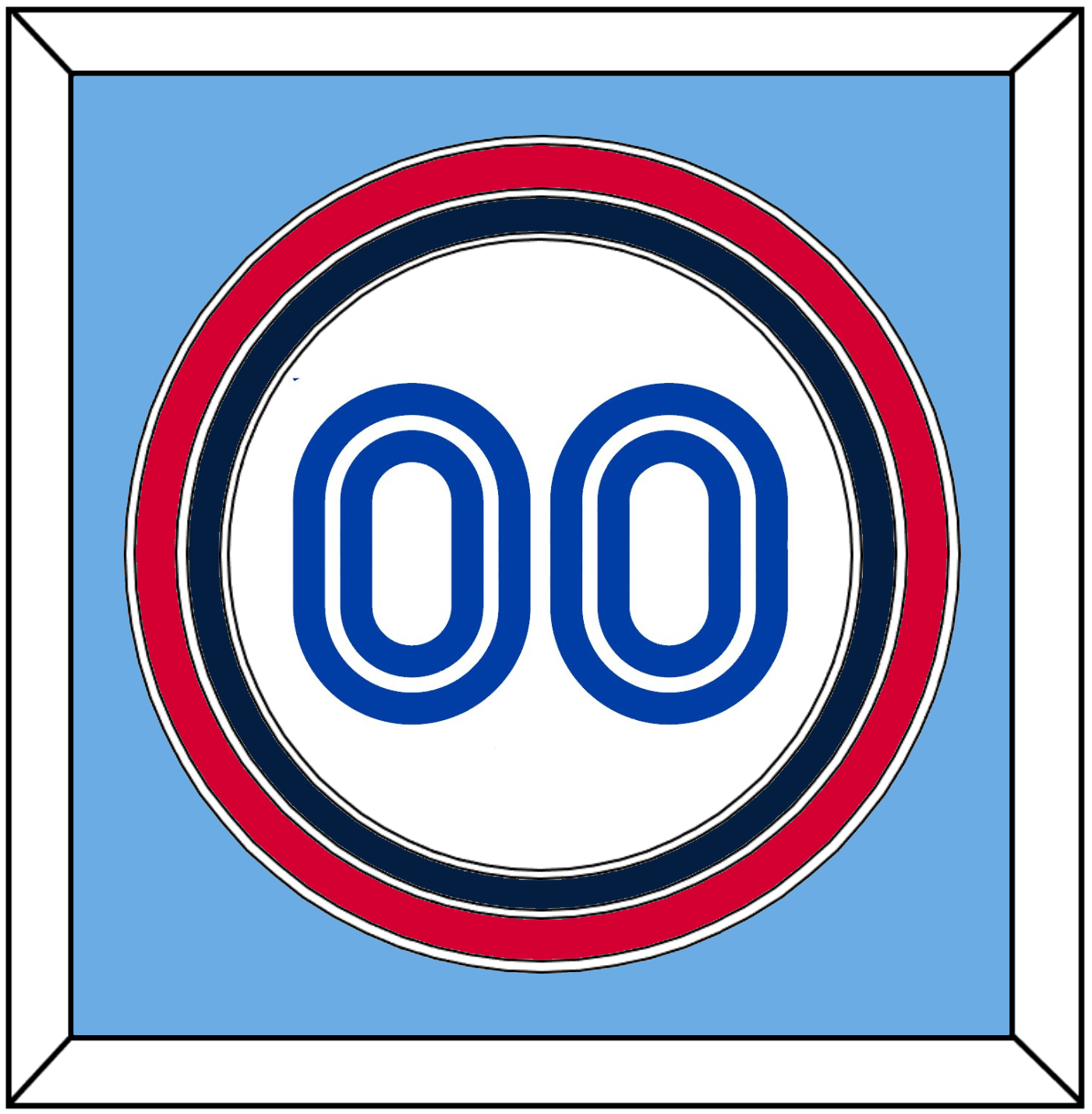 Toronto Number - Home White (1981-1996) - Premier Tier 4