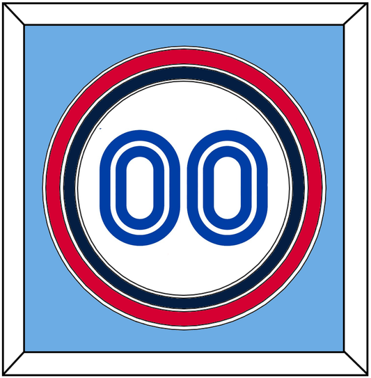 Toronto Number - Home White (1981-1996) - Premier Tier 4