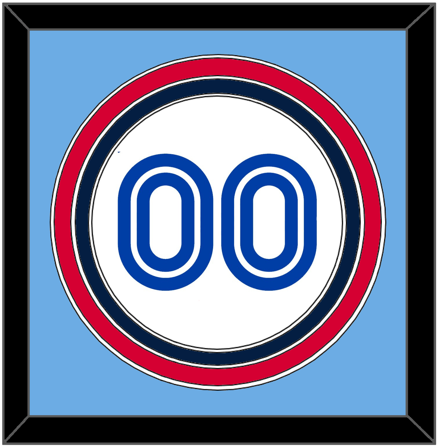 Toronto Number - Home White (1981-1996) - Premier Tier 4