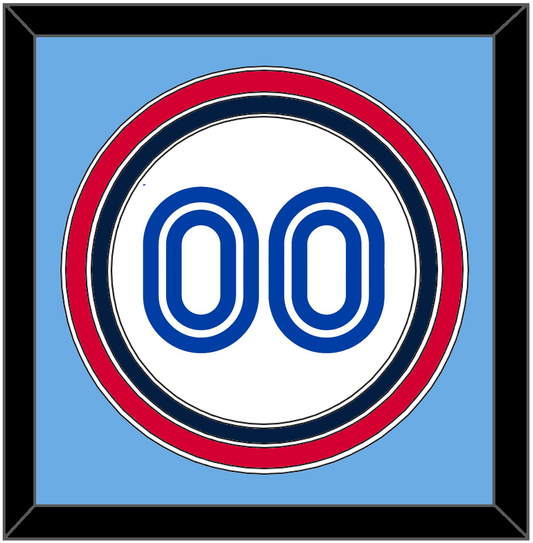 Toronto Number - Home White (1981-1996) - Premier Tier 4