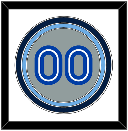 Toronto Number - Road Gray (1989-1996) - Premier Tier 1