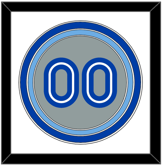 Toronto Number - Road Gray (1989-1996) - Premier Tier 2