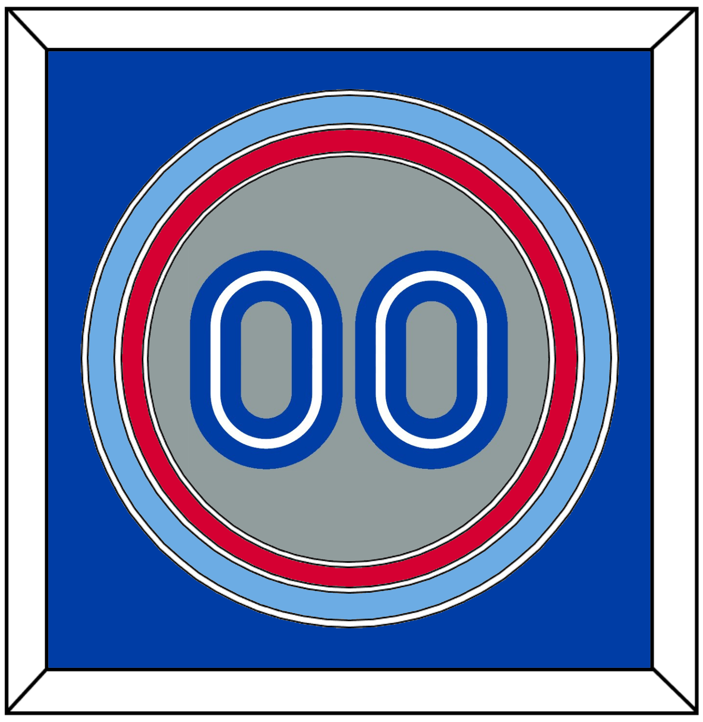 Toronto Number - Road Gray (1989-1996) - Premier Tier 3