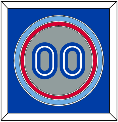 Toronto Number - Road Gray (1989-1996) - Premier Tier 3