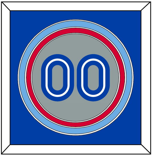 Toronto Number - Road Gray (1989-1996) - Premier Tier 3