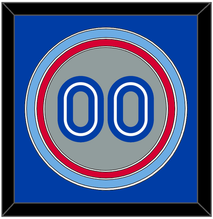 Toronto Number - Road Gray (1989-1996) - Premier Tier 3