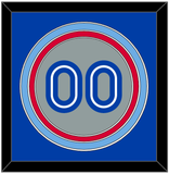 Toronto Number - Road Gray (1989-1996) - Triple Mat 3