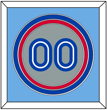 Toronto Number - Road Gray (1989-1996) - Premier Tier 4