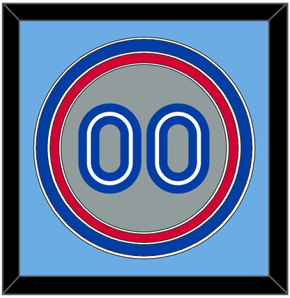 Toronto Number - Road Gray (1989-1996) - Premier Tier 4
