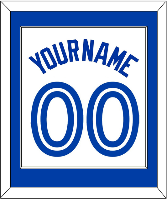 Toronto Name & Number - Home White - Essential Tier 1