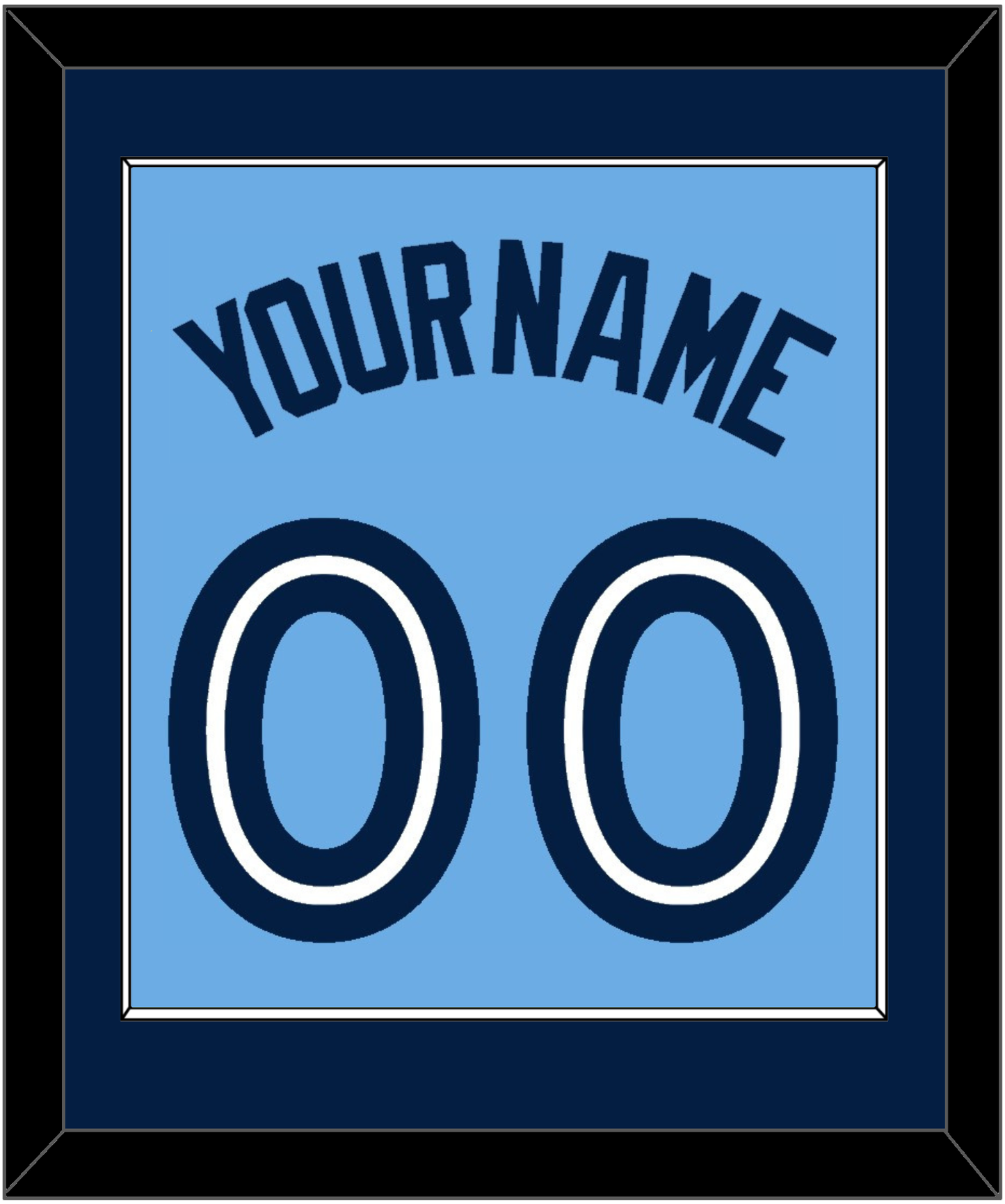 Toronto Name & Number - Alternate Light Blue - Essential Tier 2