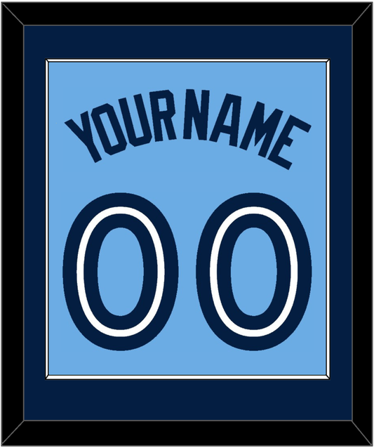Toronto Name & Number - Alternate Light Blue - Essential Tier 2