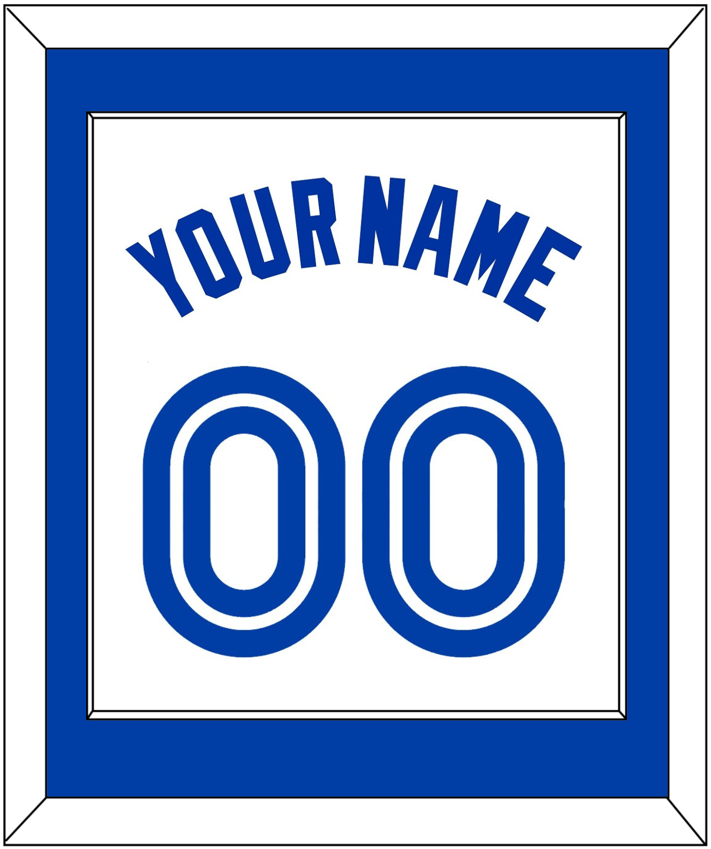 Toronto Name & Number - Home White (1981-1996) - Essential Tier 1