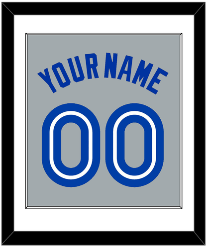 Toronto Name & Number - Road Gray (1989-1996) - Essential Tier 1
