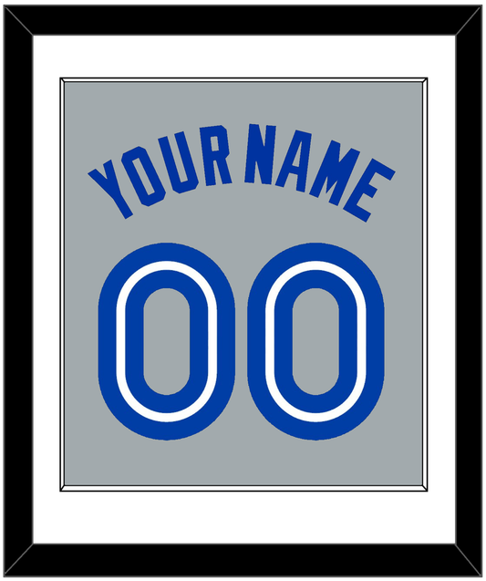 Toronto Name & Number - Road Gray (1989-1996) - Essential Tier 1