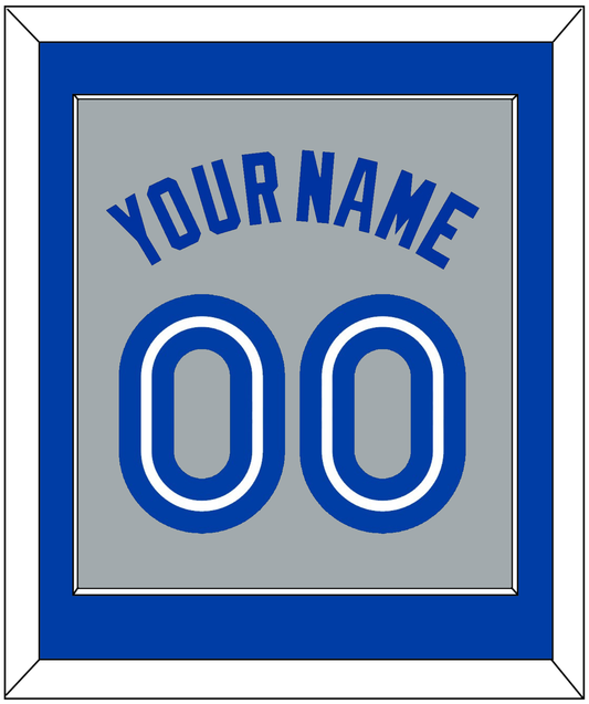 Toronto Name & Number - Road Gray (1989-1996) - Essential Tier 2