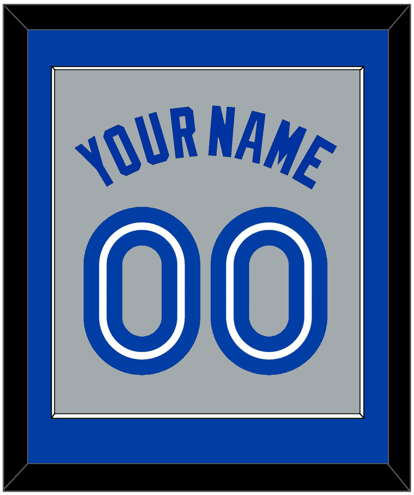 Toronto Name & Number - Road Gray (1989-1996) - Essential Tier 2