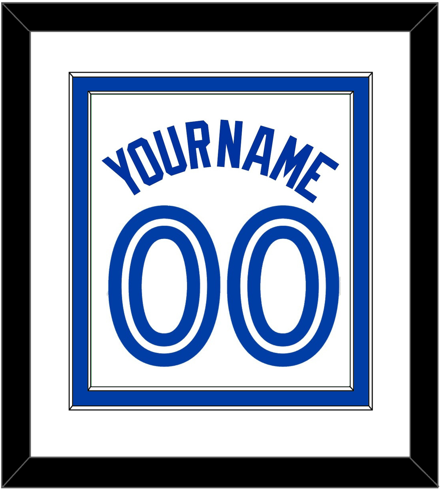 Toronto Name & Number - Home White - Signature Tier 1