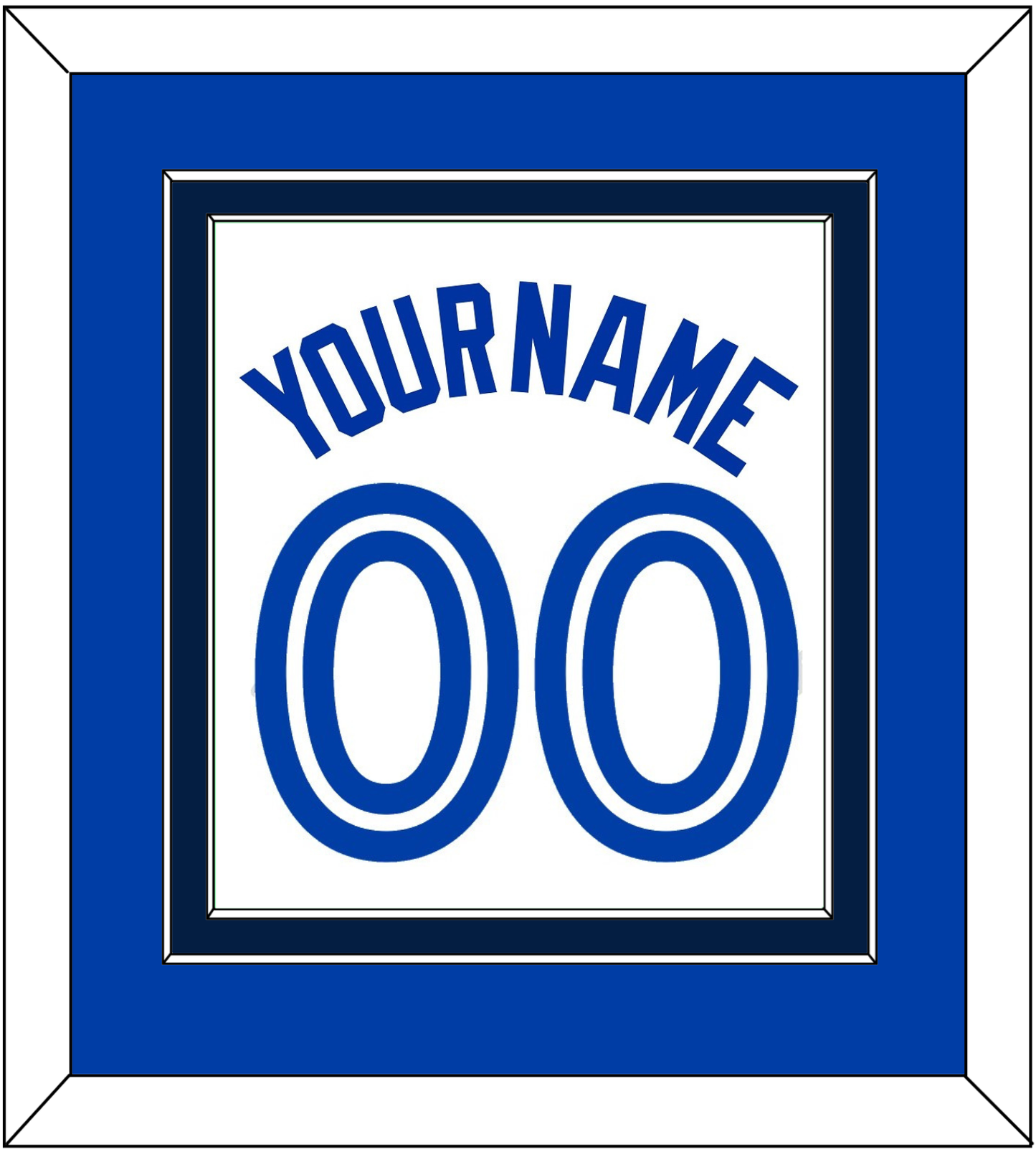 Toronto Name & Number - Home White - Signature Tier 2