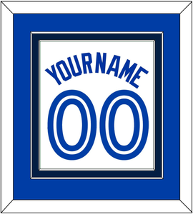 Toronto Name & Number - Home White - Double Mat 2