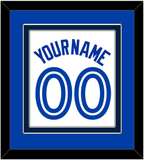 Toronto Name & Number - Home White - Double Mat 2